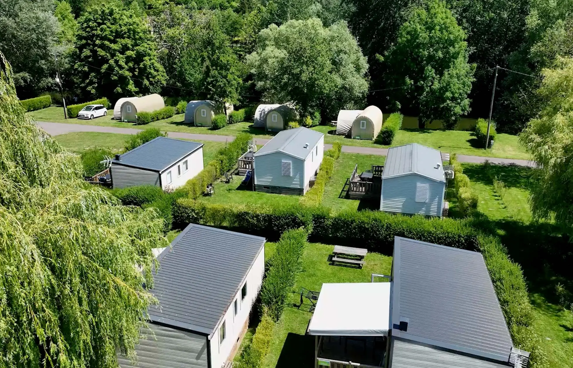 16 - Camping L'Île des Trois Rois - Hébergement