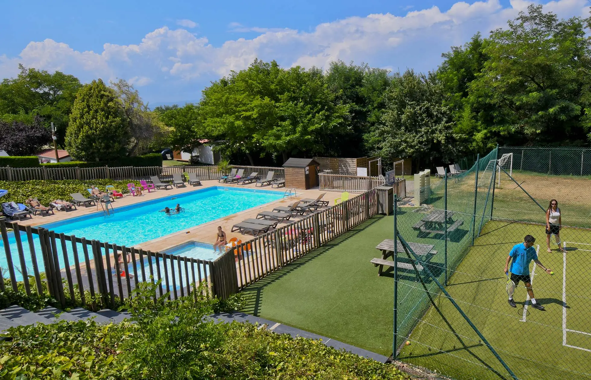 04 - Camping La Châtaigneraie - Piscine