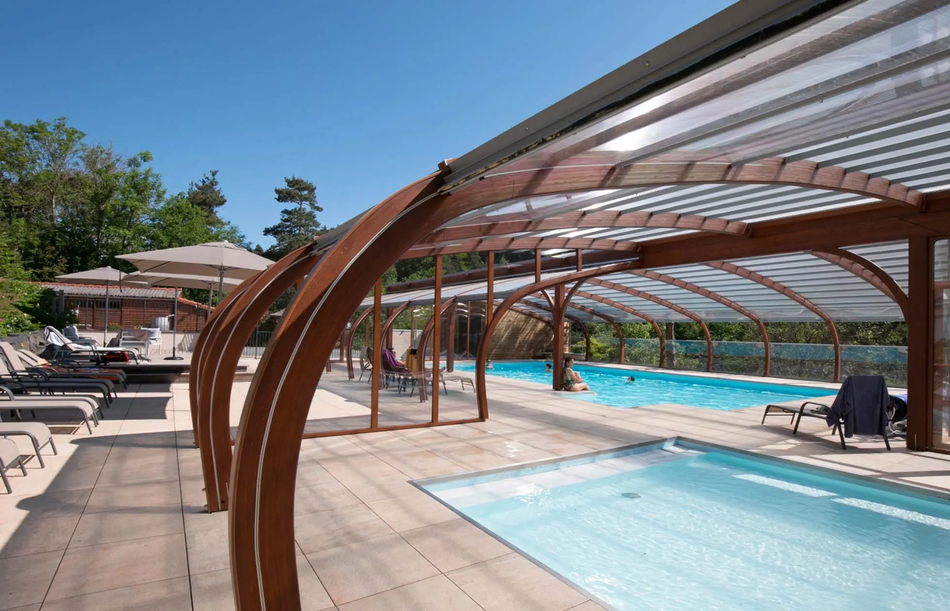 11 - Camping La Rochelambert - Piscine