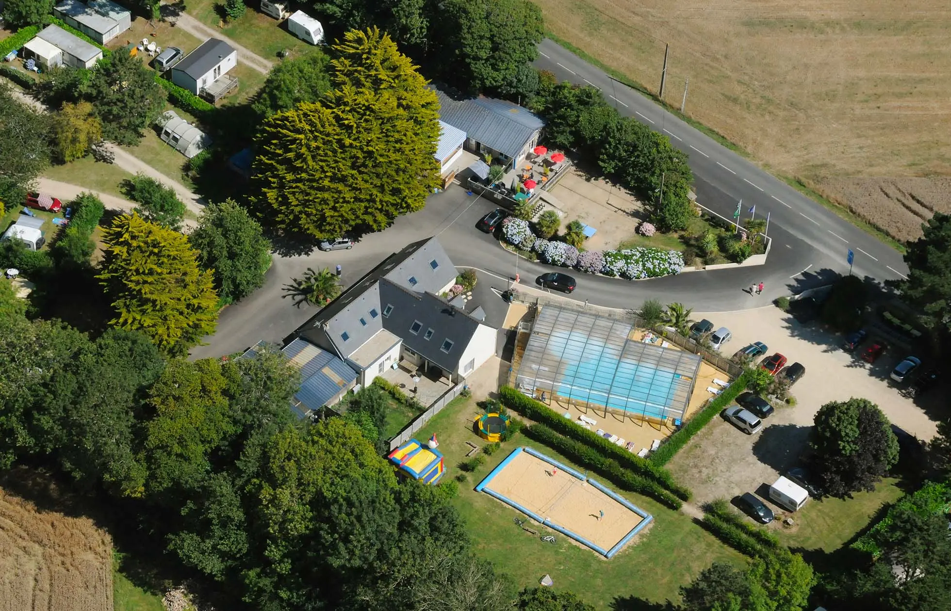 01 - Camping Le Kergariou - Situation