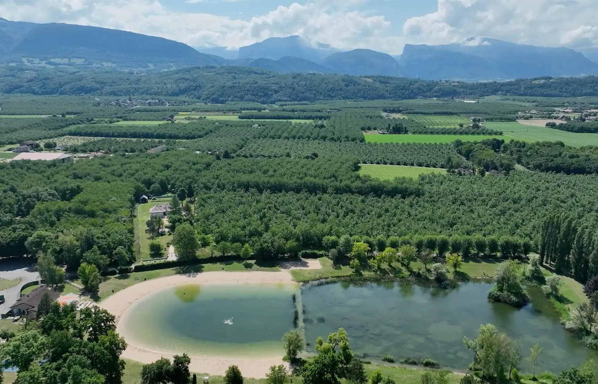 02 - Camping Le Lac du Marandan - Situation