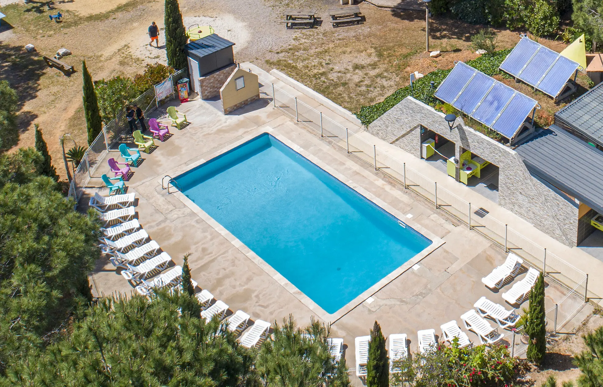 09 - Camping Le Mas de Mourgues - Piscine