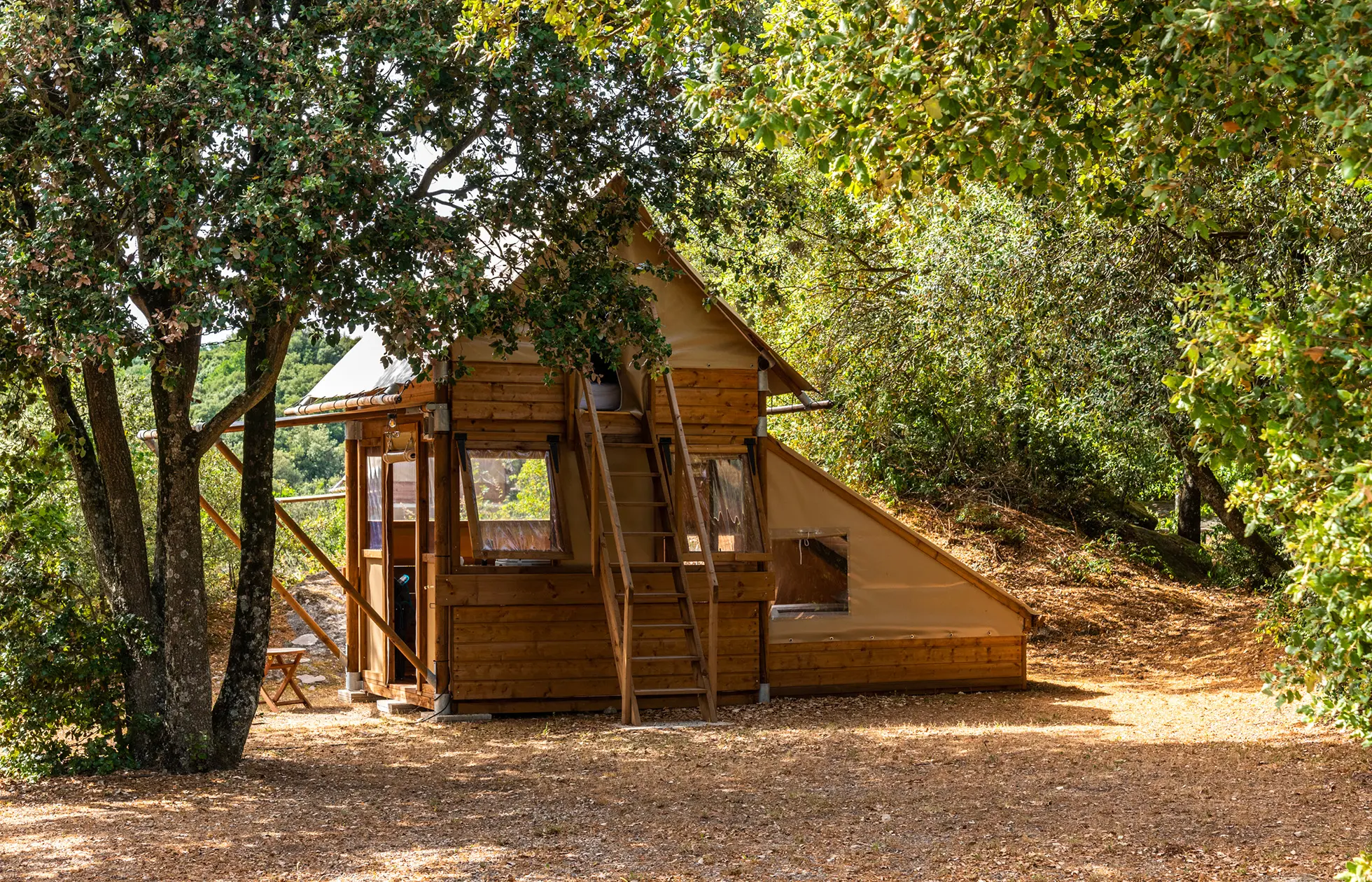 24 - Camping Le Martinet Rouge - Hébergement