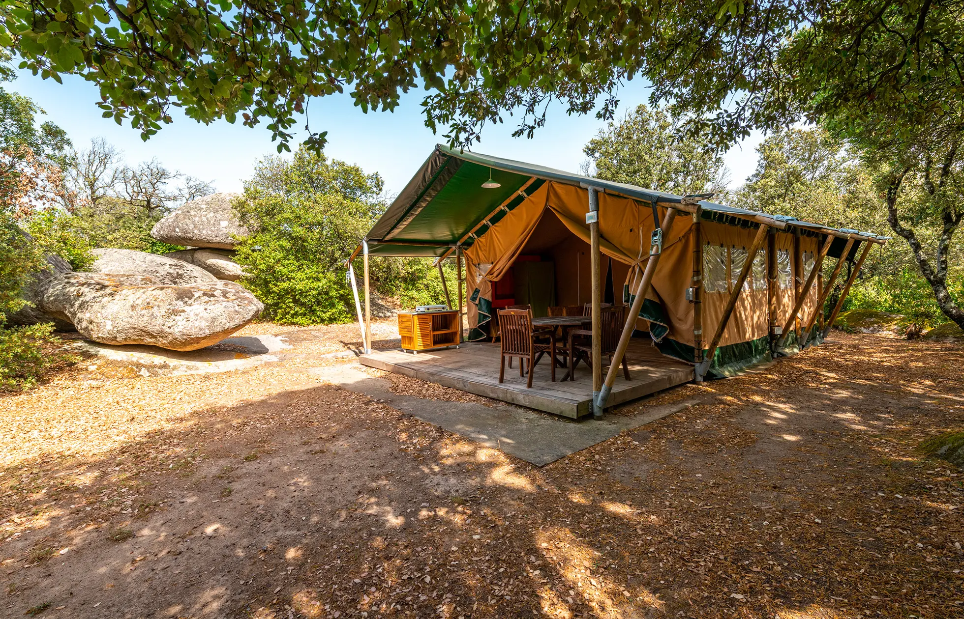 25 - Camping Le Martinet Rouge - Hébergement