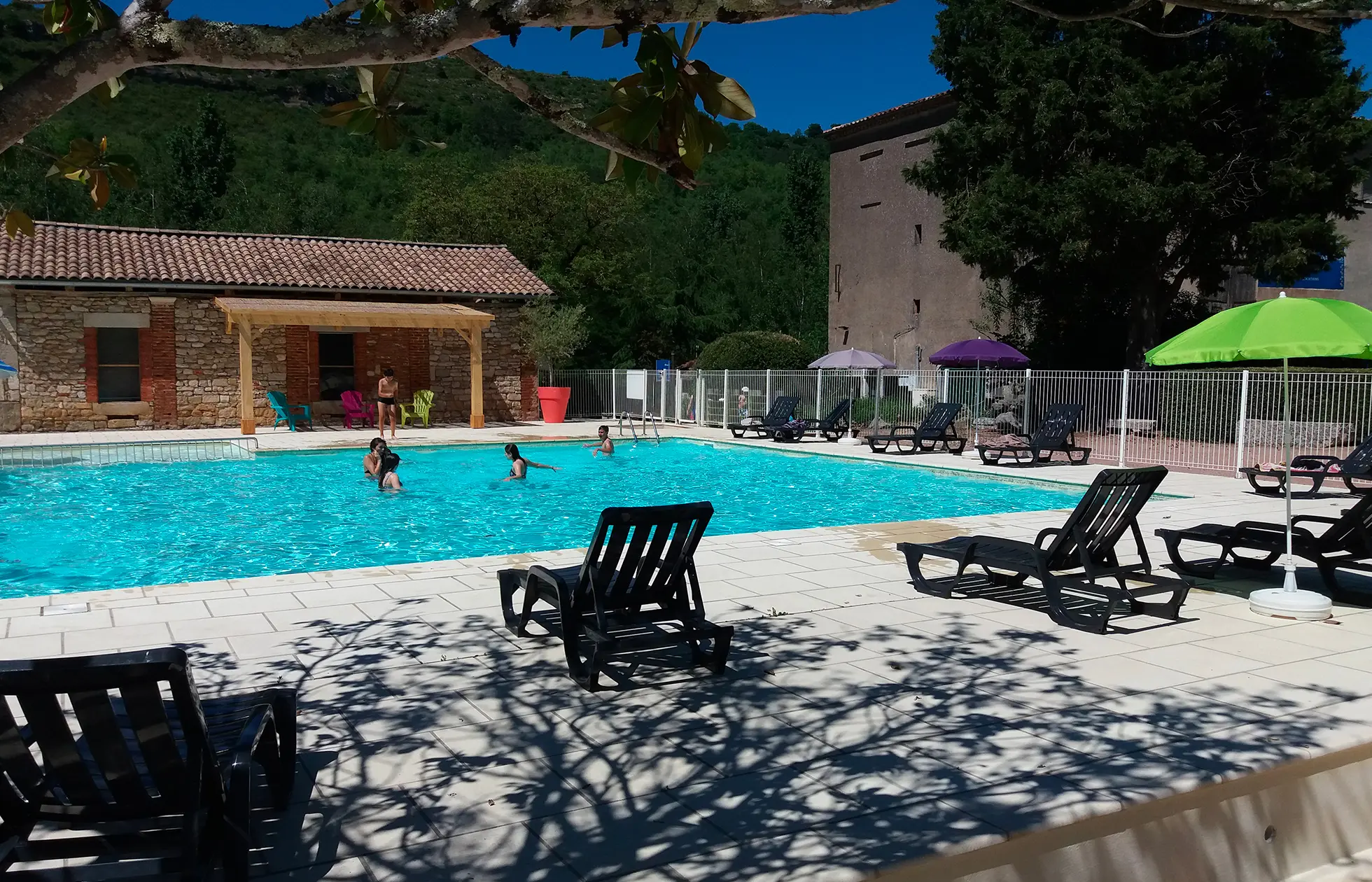 03 - Camping Les Gorges de l'Aveyron - Piscine