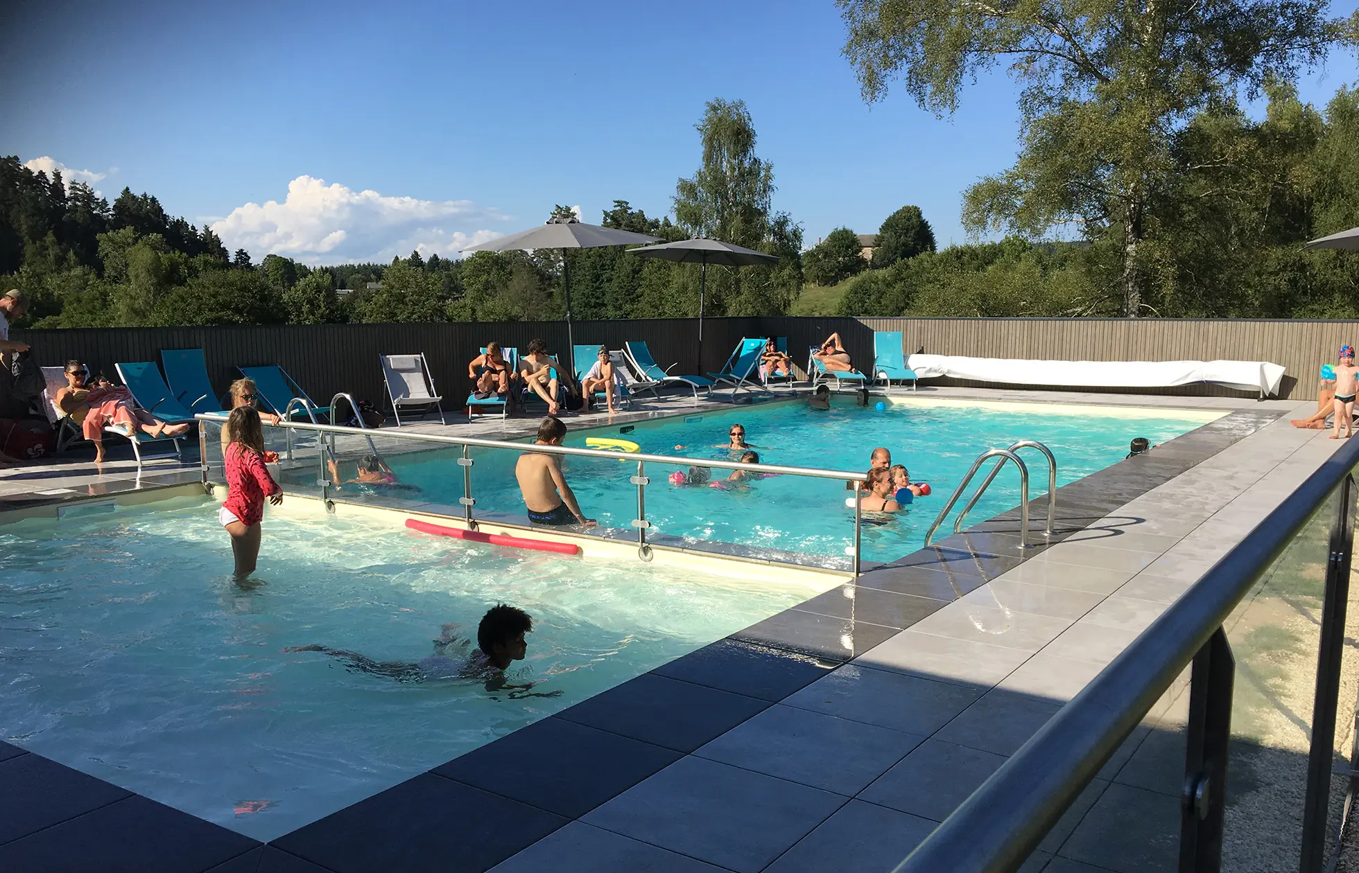 Camping Les Murmures du Lignon - Piscine