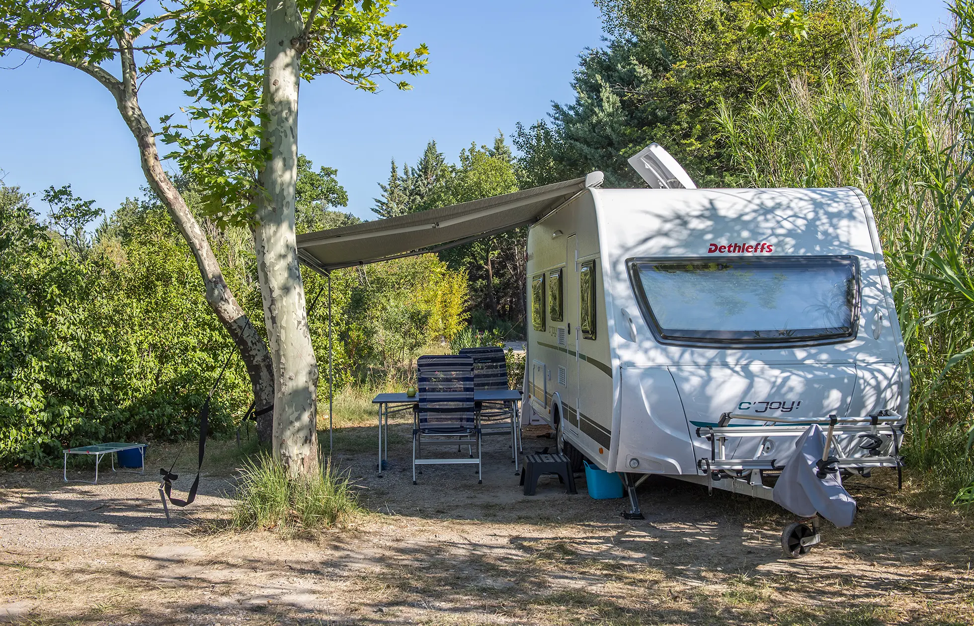Camping Les Rives de l'Aygues - Hébergement 5