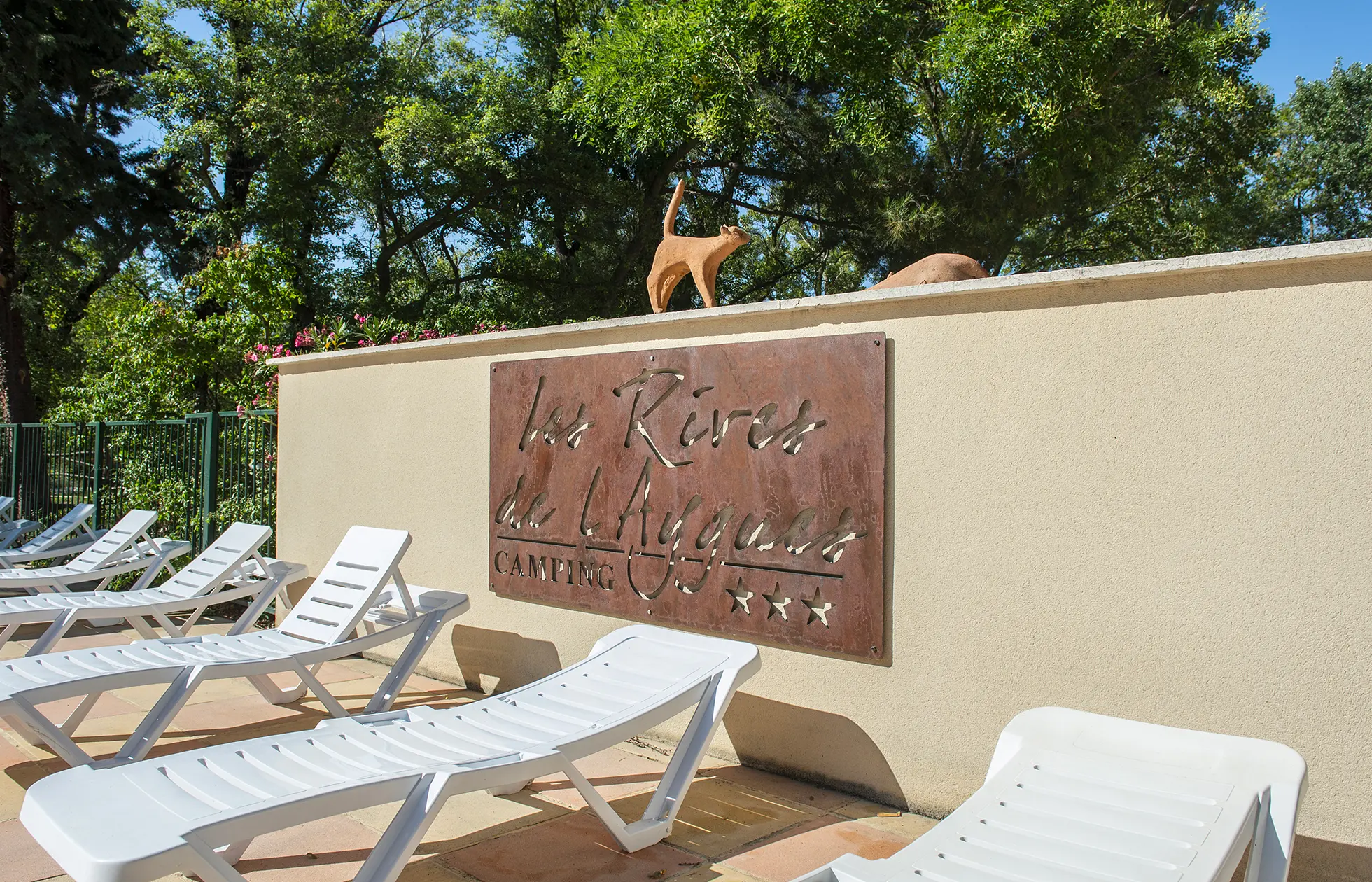 Camping Les Rives de l'Aygues - Piscine 3