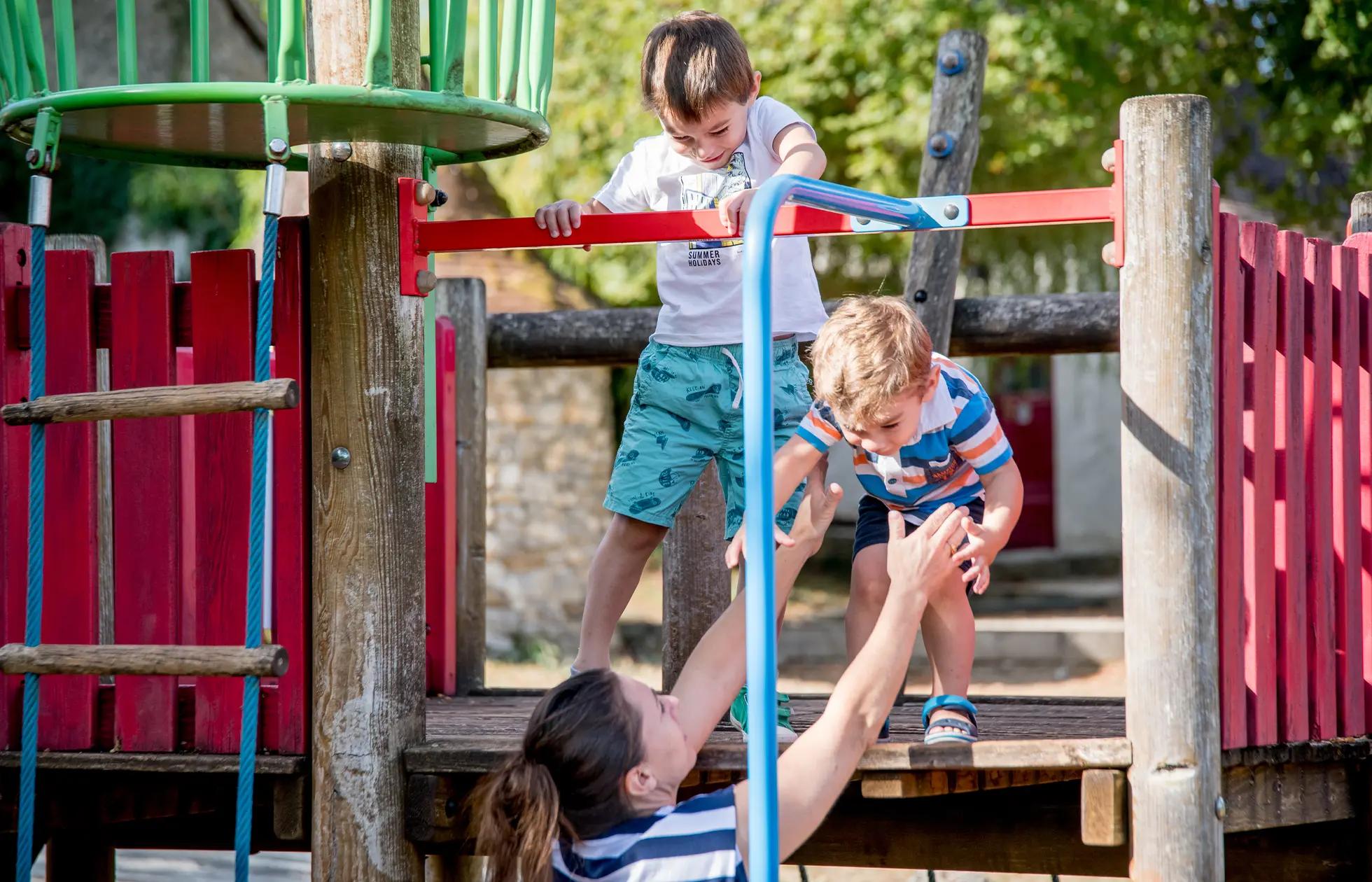 Camping Les Terrasses de Dordogne - Aire de jeux 3