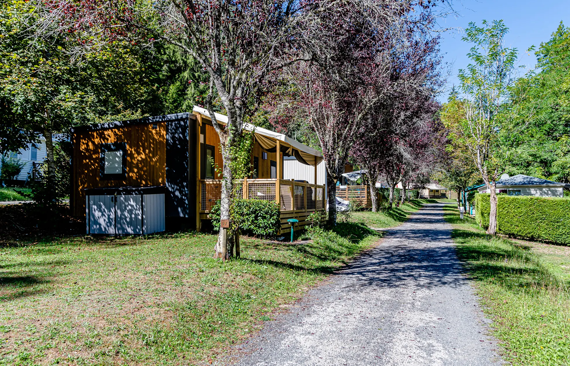 Camping Le Val de la Marquise - Hébergement 1