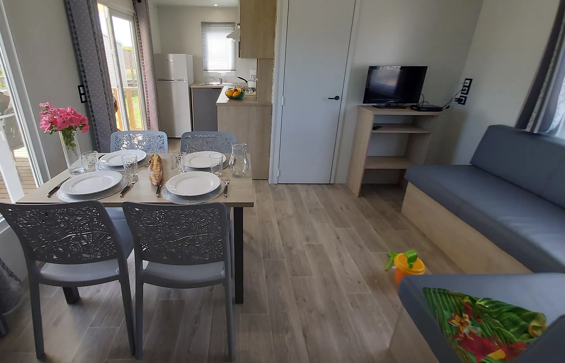 Camping Loire et Châteaux - Hébergement 2