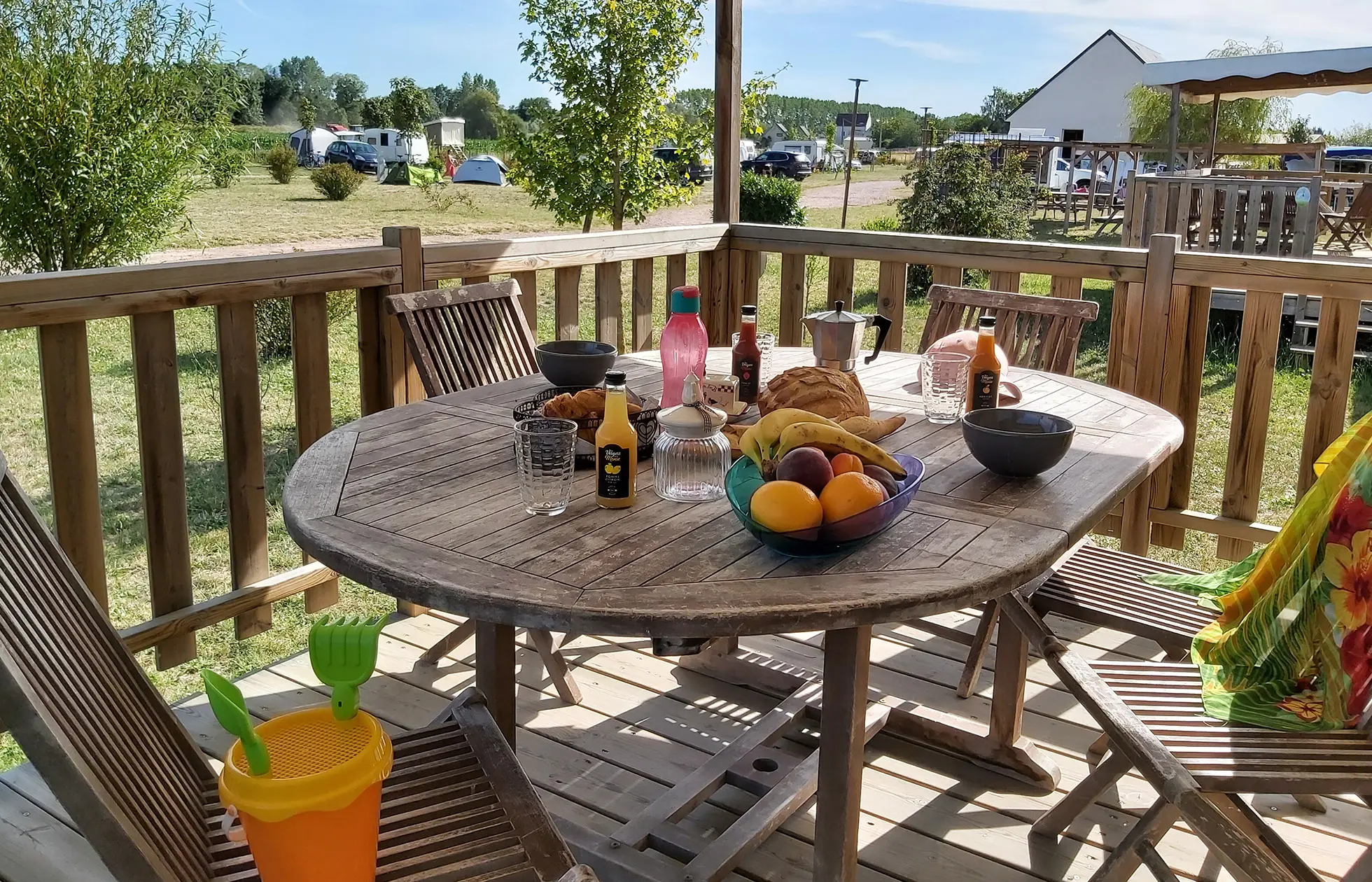 Camping Loire et Châteaux - Hébergement 4