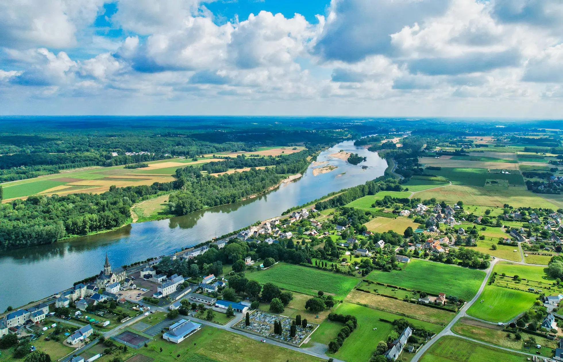 Camping Loire et Châteaux - Situation 2